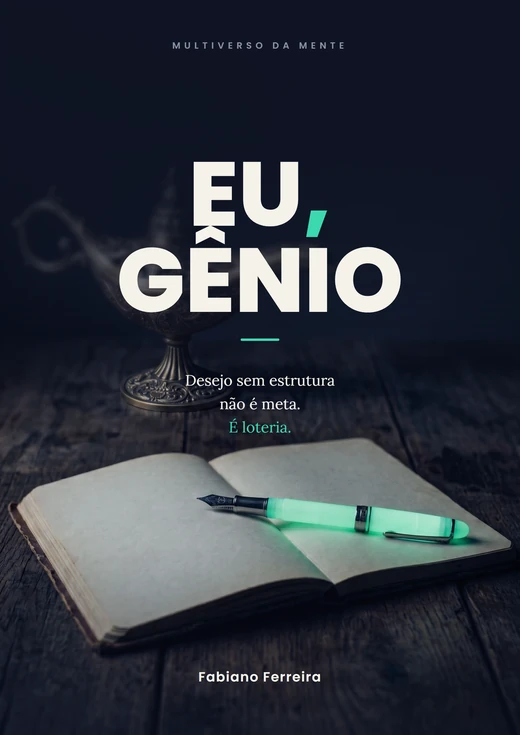 Capa do livro Eu, Gênio